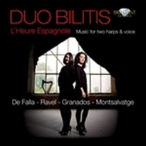 L'Heure Espagnole - Musica per due arpe e voce - Pièce en forme de Habanera  RAVEL MAURICE