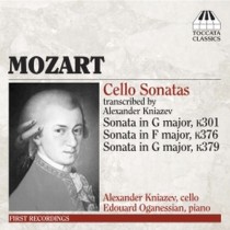 Sonata per violoncello K 301, 376, 379 ( trascr. Kniazev)  MOZART WOLFGANG AMADEUS