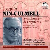 Sinfonia dei Misteri per organo e canto gregoriano  NIN-CULMELL JOAQUIN