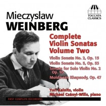 Sonata per violino (integrale), Vol.2  WEINBERG  MIECZYSLAW