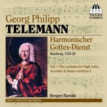 Harmoischer Gottes-Dienst, Vol.1  TELEMANN GEORG PHILIP