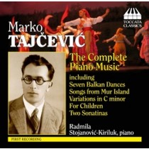 Musica per pianoforte (integrale)  TAJCEVIC MARKO