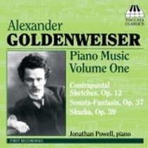 Musica per pianoforte, Vol.1  GOLDENWEISE ALEXANDER