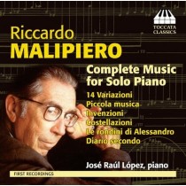 Opere per pianoforte (integrale)  MALIPIERO RICCARDO
