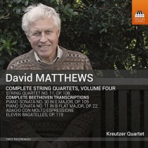 Quartetti per archi (integrale), Vol.4  MATTHEWS DAVID