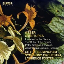 Ouvertures: Invito alla danza, Der Beherrscher der Geister, Preciosa, Peter Schm  WEBER CARL MARIA von