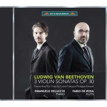 Sonate per violino op.30 (nn.1-3, trascr. per flauto di Louis François Drouet)  BEETHOVEN LUDWIG VAN