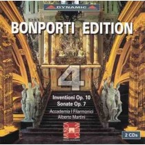 Bomporti Edition, Vol.4: Invenzioni op.10, Sonate da camera op.8  BONPORTI ANTONIO FRANCESCO