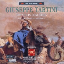 Concerti per violino (integrale), Vol.16  TARTINI GIUSEPPE