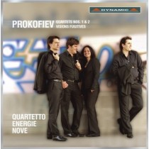 Quartetto per archi n.1 op.50, n.2 op.92, Visioni fuggitive op.22  PROKOFIEV SERGEI