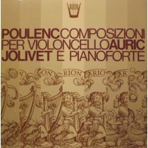 Composizioni per violoncello e pianoforte - Sonata per violoncello e pianoforte  POULENC FRANCIS