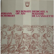 Sei Sonate per clavicembalo op.XIV dedicate a Madame de la Vallette  SCHOBERT JOHANN