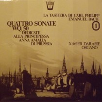 La Tastiera di C.P.E. Bach, Vol.1 - 4 Sonate nn.1-4 Wq 50  BACH CARL PHILIPP EMANUEL