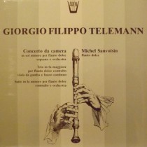 Concerto da camera in Sol minore, Trio in Fa maggiore, Suite in La minore  TELEMANN GEORG PHILIP