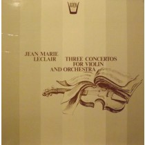Three Concertos for violin and orchestra op.7  LECLAIR JEAN-MARIE