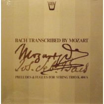 Bach transcribed by Mozart - Preludes & Fugues for String Trio K 404A  MOZART WOLFGANG AMADEUS