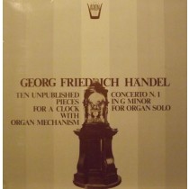 Ten unpublished pieces for a clock with organ mechanism  HANDEL GEORG FRIEDRICH