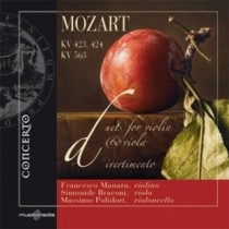 Duetti per violino e viola KV 423, 424; Divertimento KV 563  MOZART WOLFGANG AMADEUS