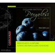 La fortuna di Pergolesi - Composizioni autentiche e attribuite per tastiera  PERGOLESI GIOVANNI B.