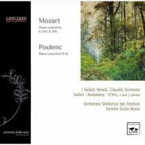 Concerto per tre pianoforti K 242, Concerto per due pianoforti K 365  MOZART WOLFGANG AMADEUS