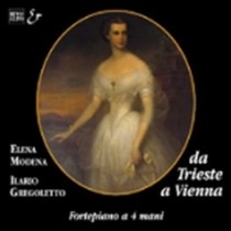 Musica x fortepiano a 4 mani"Da Trieste a Vienna"  VARI