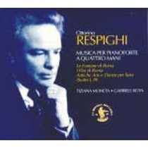 Musica per pianoforte a quattro mani  RESPIGHI OTTORINO
