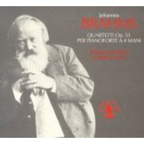 Quartetti op.51 (per pianoforte a 4 mani)  BRAHMS JOHANNES