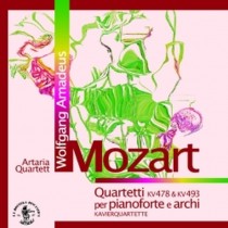 Quartetto per pianoforte e archi K 478, K 493  MOZART WOLFGANG AMADEUS