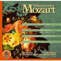 Concerto per clarinetto K 622, Quintettsatz K 581b, Maurerische Trauermusik  MOZART WOLFGANG AMADEUS