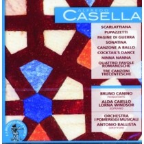 Scarlattiana, Pupazzetti, 4 Favole romanesche, 3 Canzoni trecentesche  CASELLA ALFREDO
