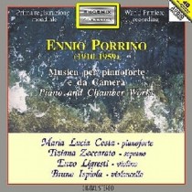 Musica da camera per pianoforte  PORRINO ENNIO