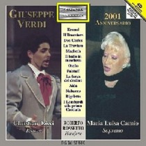 Arie d'opera per soprano e tenore  VERDI GIUSEPPE