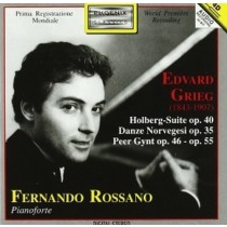 Holberg Suite op.40, Peer Gynt op.45 e 55 (rielab. Fernando Rossano)  GRIEG EDVARD