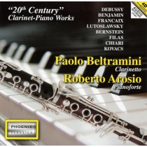 20th Century Clairnet-Piano Works - Opere per clarinetto e pianoforte del '900  BELTRAMINI PAOLO  cl
