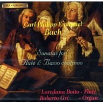 Sonate per flauto e basso continuo  BACH CARL PHILIPP EMANUEL