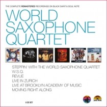 The complete remastered Recordings in Black Saint & Soul Note  WORLD SAXOPHONE QUARTET