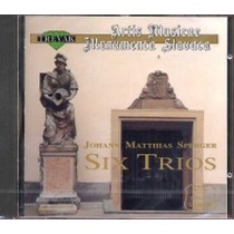 Trio x oboe n.1 e 6, Trio x fl n.2 e 5,Trio x vl n.3 e 4  SPERGER JOHANNES MATTHIAS