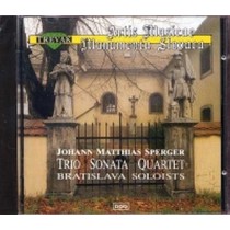 Trio x fl, vla e contrabbasso, Sonata per cb e vlc,  SPERGER JOHANNES MATTHIAS