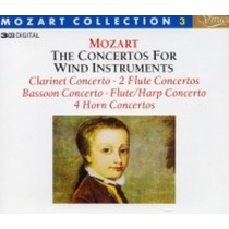 MOZART COLLECTION 3 - Concerti per fiati  MOZART WOLFGANG AMADEUS