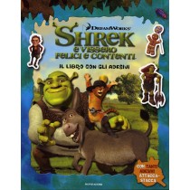 SHREK 4 LIBRO ADESIVI