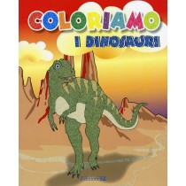 COLORIAMO I DINOSAURI (ROSSO)