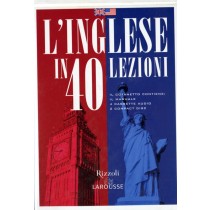 INGLESE IN 40 LEZIONI + CD +AUDIOCA