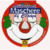 DIVERTENTI MASCHERE DI CLOWN