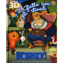 GATTO CON GLI STIVALI FIABE IN 3D