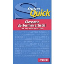 GLOSSARIO DEI TERMINI ARTISTICI