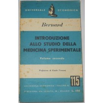 Introduzione allo studio della medicina sperimentale Volume Secondo