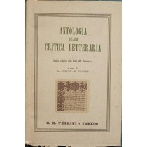 Antologia Della Critica Letteraria. Vol. I : Dalle Origini Alla Fine Del Trecento Aa.Vv. G.B. Petrini