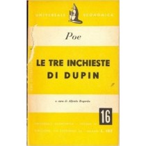 Le Tre Inchieste Di Dupin Edgar Allan Poe Universale Economica