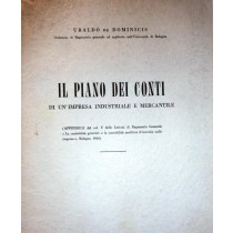 Il Piano Dei Conti Di Un 'Impresa Industriale E Mercantile Ubaldo De Dominicis G.R. Tamari, Bologna