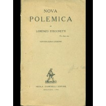 Nova Polemica. Pro Domo Sua Lorenz Stecchetti Zanichelli 